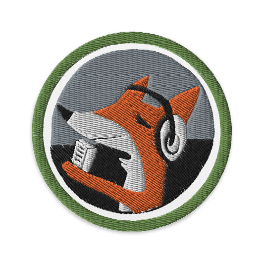 FCS Flag Fox Embroidered Patch