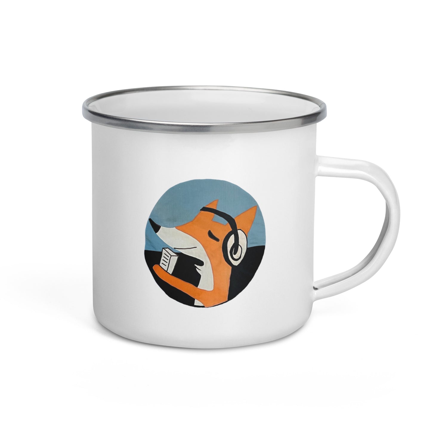 FCS Flag Fox Enamel Mug