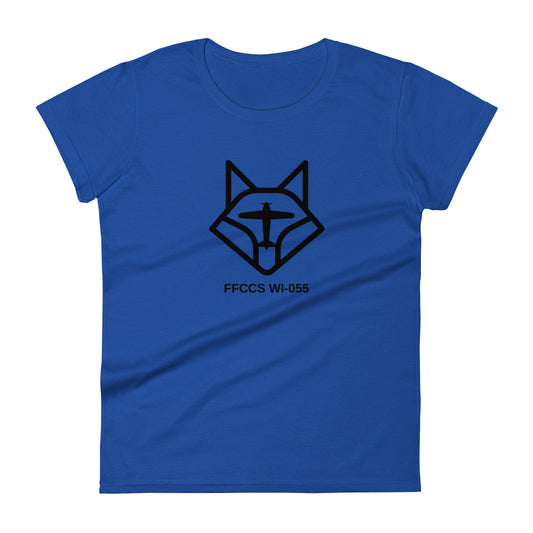 FFCCS Black Logo Women's Short-Sleeve T-Shirt (Black Logo) (Gildan)